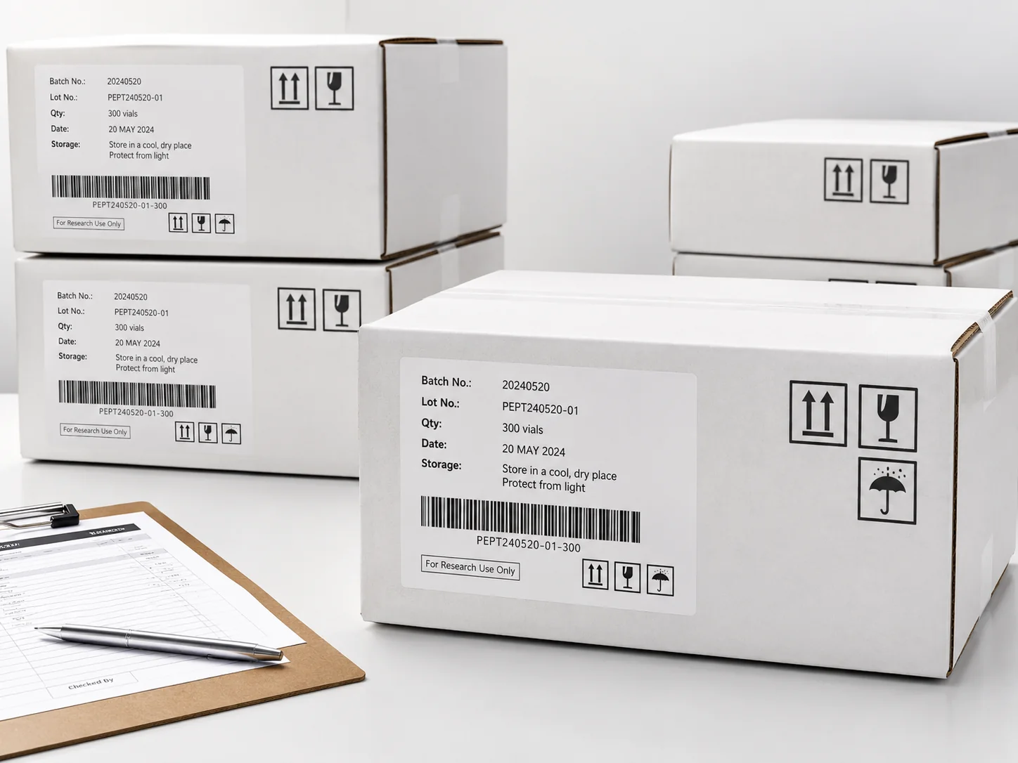 Outer cartons & labelling